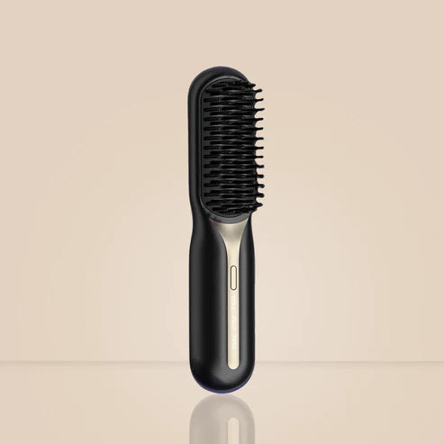 Escova Alisadora Portátil | Liso 2x Mais Rápido com Tecnologia de Proteção