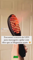 Escova LED Anti-queda para Crescimento Capilar 4 em 1 - HairGlow